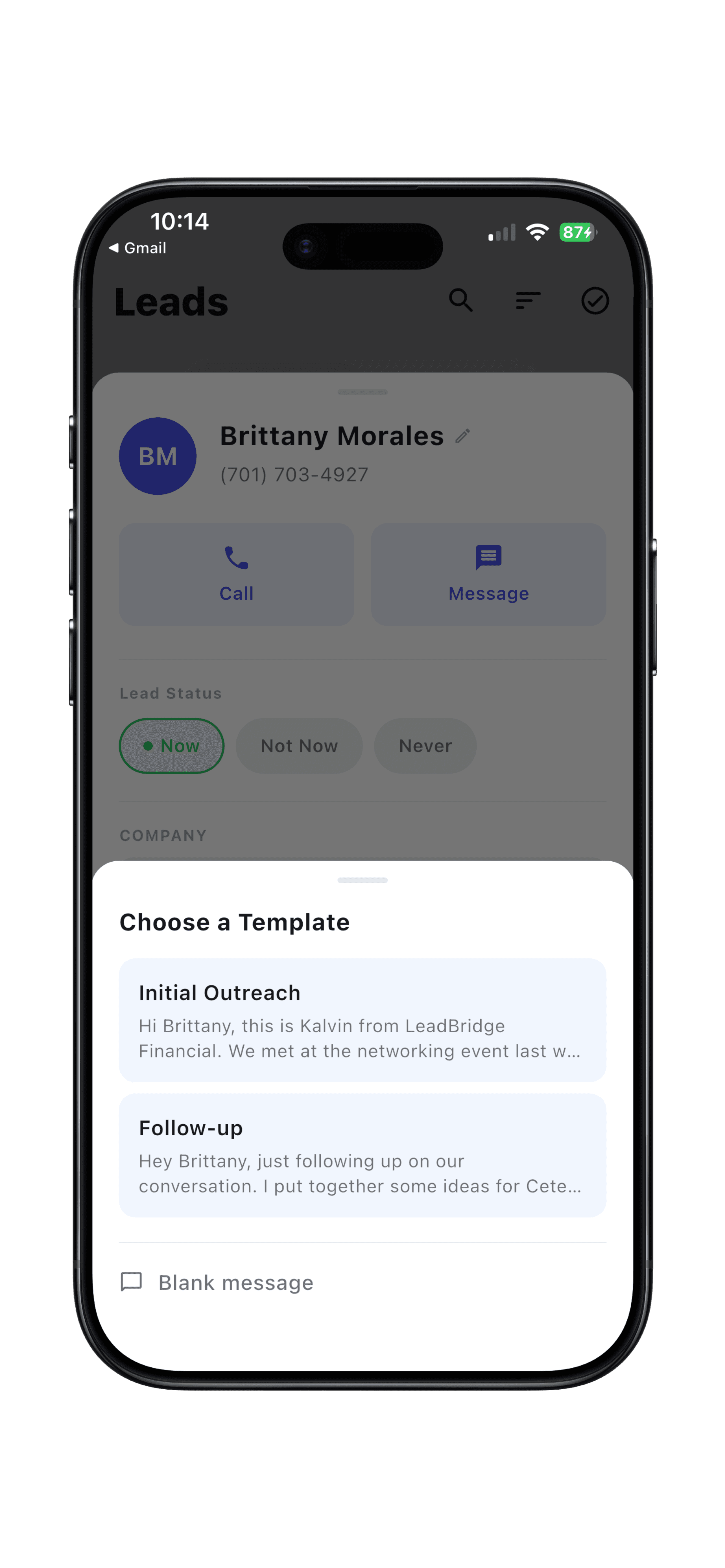 Send the Right Message, Every Time. screenshot